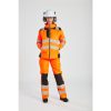 Portwest PW386 PW3 Hi-Vis női esőnadrág narancs-fekete