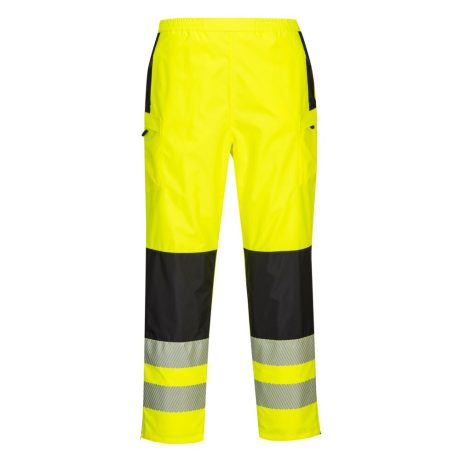 Portwest PW386 PW3 Hi-Vis női esőnadrág sárga-fekete
