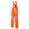 Portwest RT43 Hi-Vis kantáros nadrág narancs