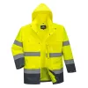 Portwest S162 Hi-Vis Lite 3 az 1-ben kabát sárga-tengerészkék