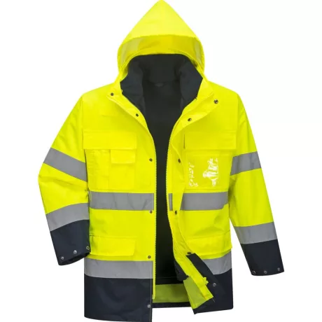Portwest S162 Hi-Vis Lite 3 az 1-ben kabát sárga-tengerészkék