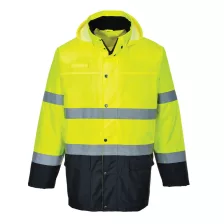   Portwest S166 Hi-Vis Lite kéttónusú traffic dzseki sárga-tengerészkék