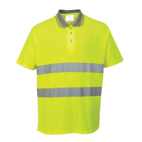 Portwest S171 Hi-Vis pólóing sárga