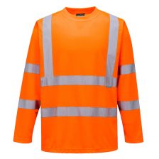 Portwest S178 Hi-Vis hosszú ujjú póló narancs