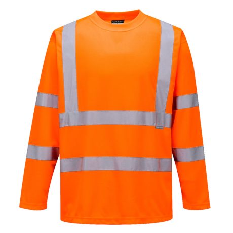 Portwest S178 Hi-Vis hosszú ujjú póló narancs