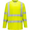 Portwest S178 Hi-Vis hosszú ujjú póló sárga