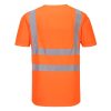 Portwest S179 V-nyakú pólóing hálós panelekkel narancs