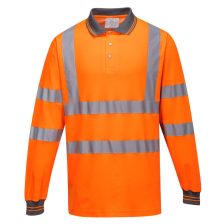 Portwest S271 Hi-Vis pólóing narancs