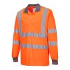 Portwest S277 Hi-Vis pólóing narancs
