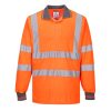 Portwest S277 Hi-Vis pólóing narancs
