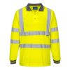 Portwest S277 Hi-Vis pólóing sárga