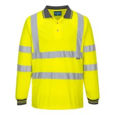 Portwest S277 Hi-Vis pólóing sárga