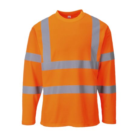 Portwest S278 Hi-Vis hosszú ujjú pólóing narancs