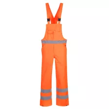   Portwest S388 Hi-Vis mellesnadrág - bélés nélkűl narancs