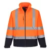 Portwest S425 Hi-Vis dzseki (3L) narancs-tengerészkék