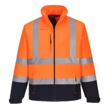 Portwest S425 Hi-Vis dzseki (3L) narancs-tengerészkék