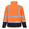 Portwest S425 Hi-Vis dzseki (3L) narancs-tengerészkék