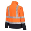 Portwest S425 Hi-Vis dzseki (3L) narancs-tengerészkék