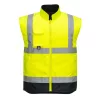 Portwest S426 Jól láthatósági 7 az 1-ben kontraszt Traffic kabát sárga-tengerészkék