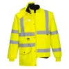 Portwest S427 Hi-Vis 7 az 1-ben traffic kabát sárga