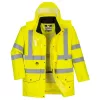 Portwest S427 Hi-Vis 7 az 1-ben traffic kabát sárga