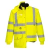 Portwest S427 Hi-Vis 7 az 1-ben traffic kabát sárga