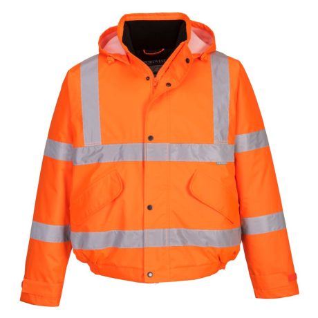 Portwest S463 Hi-Vis téli bomber dzseki narancs