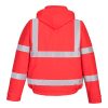 Portwest S463 Hi-Vis téli bomber dzseki piros