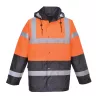 Portwest S467 Hi-Vis kéttónusú traffic télikabát narancs
