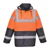 Portwest S467 Hi-Vis kéttónusú traffic télikabát narancs