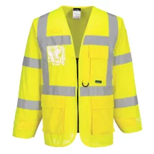 Portwest S475 Hi-Vis Executive kabát sárga