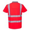 Portwest S477 Hi-Vis pólóing piros