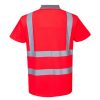 Portwest S477 Hi-Vis pólóing piros