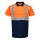 Portwest S479 Hi-Vis kéttónusú pólóing narancs-tengerészkék