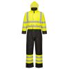 Portwest S485 Hi-Vis Contrast vízálló bélelt overál sárga-fekete