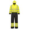 Portwest S485 Hi-Vis Contrast vízálló bélelt overál sárga-fekete