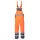 Portwest S488 Hi-Vis kantáros esőnadrág narancs-tengerészkék