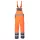 Portwest S488 Hi-Vis kantáros esőnadrág narancs-tengerészkék