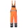 Portwest S489 Hi-Vis téli kantáros nadrág narancs