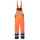Portwest S489 Hi-Vis téli kantáros nadrág narancs