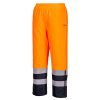 Portwest S598 Hi-Vis lélegző nadrág narancs-tengerészkék