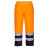 Portwest S598 Hi-Vis lélegző nadrág narancs-tengerészkék
