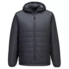   Portwest S608 Professional bélelt baffle kabát metál szürke