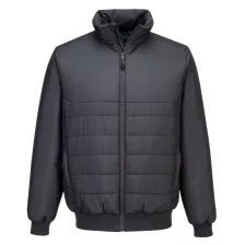  Portwest S609 Professional bélelt bomber dzseki metál szürke
