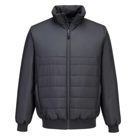 Portwest S609 Professional bélelt bomber dzseki metál szürke