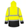 Portwest S768 Hi-Vis Executive 5 az 1-ben kabát sárga-fekete