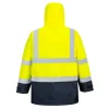 Portwest S768 Hi-Vis Executive 5 az 1-ben kabát sárga-tengerészkék