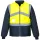 Portwest S769 Hi-Vis 2 az 1-ben kifordítható kéttónusú kabát sárga-tengerészkék
