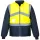 Portwest S769 Hi-Vis 2 az 1-ben kifordítható kéttónusú kabát sárga-tengerészkék
