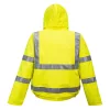 Portwest S773 Bizflame Hi-Vis lángálló antisztatikus bomber dzseki sárga
